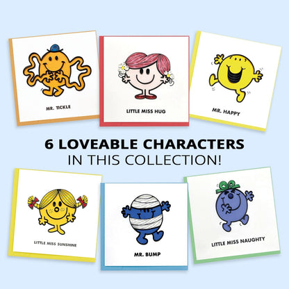 Little Miss Naughty Mr. Men Greeting Card Hand-Crafted Quilling Crisis Charity