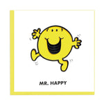 Mr. Happy Mr. Men Greeting Card Hand-Crafted Quilling Crisis Charity Card