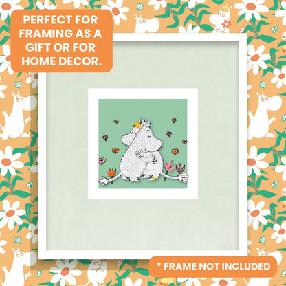Moomin Quilling Greeting Card Big Hug Design Hand-Finished For Any Occasion