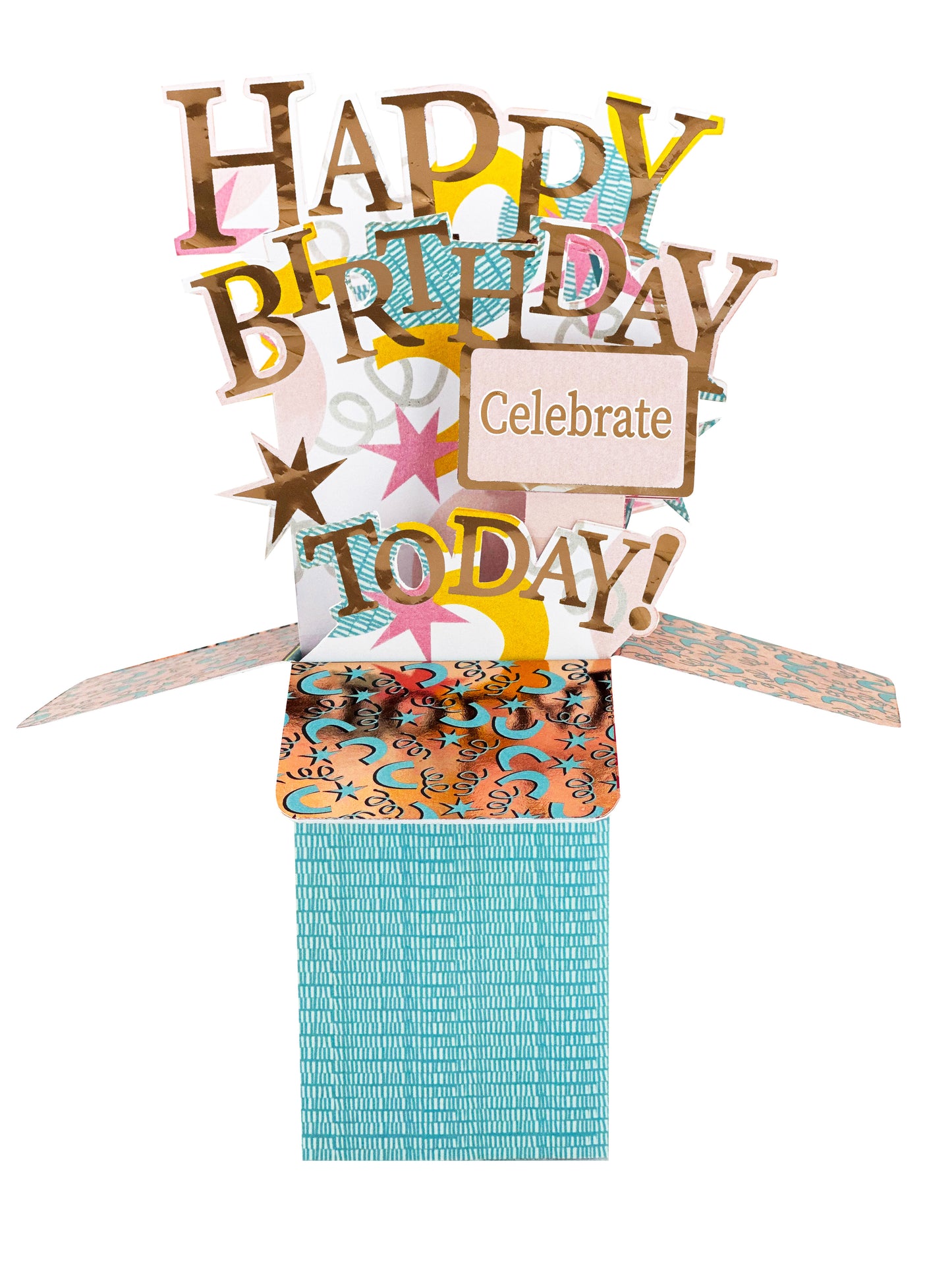 Clever Cube Happy Birthday Today Magical Birthday Wishes Pop Up Greeting Card