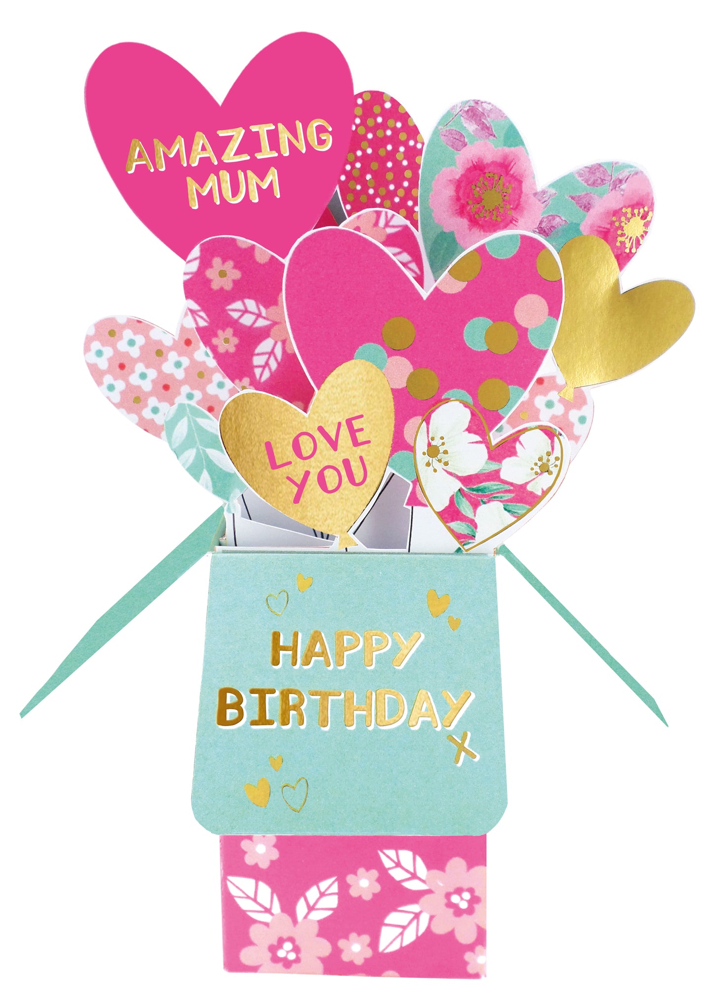 Clever Cube Amazing Mum Best Mum Ever! Birthday Pop Up Greeting Card