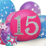 Age 15 Diamante Numbers For Birthday Clever Cubes
