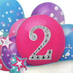 Age 2 Diamante Numbers For Birthday Clever Cubes