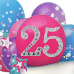 Age 25 Diamante Numbers For Birthday Clever Cubes