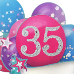 Age 35 Diamante Numbers For Birthday Clever Cubes