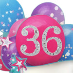 Age 36 Diamante Numbers For Birthday Clever Cubes