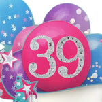 Age 39 Diamante Numbers For Birthday Clever Cubes