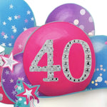 Age 40 Diamante Numbers For Birthday Clever Cubes