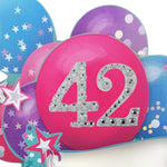Age 42 Diamante Numbers For Birthday Clever Cubes