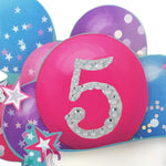 Age 5 Diamante Numbers For Birthday Clever Cubes