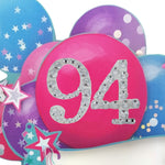 Age 94 Diamante Numbers For Birthday Clever Cubes
