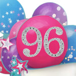 Age 96 Diamante Numbers For Birthday Clever Cubes