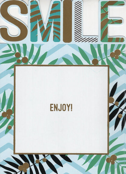 Smile It's Your Birthday 3D Cutting Edge Birthday Card