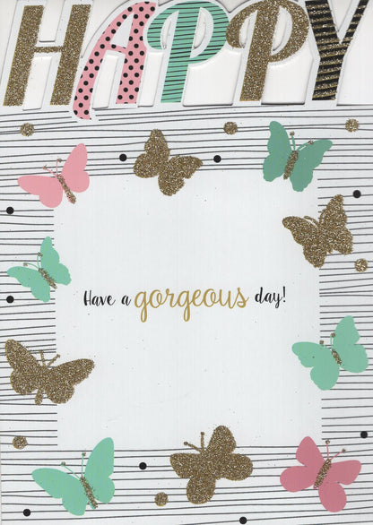 Happy 16th Birthday Girls 3D Cutting Edge Birthday Card