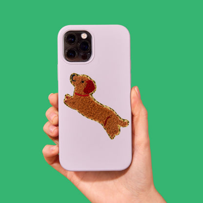 Decopatch Happiest Birthday Card Includes Removable Sausage Dog Patch