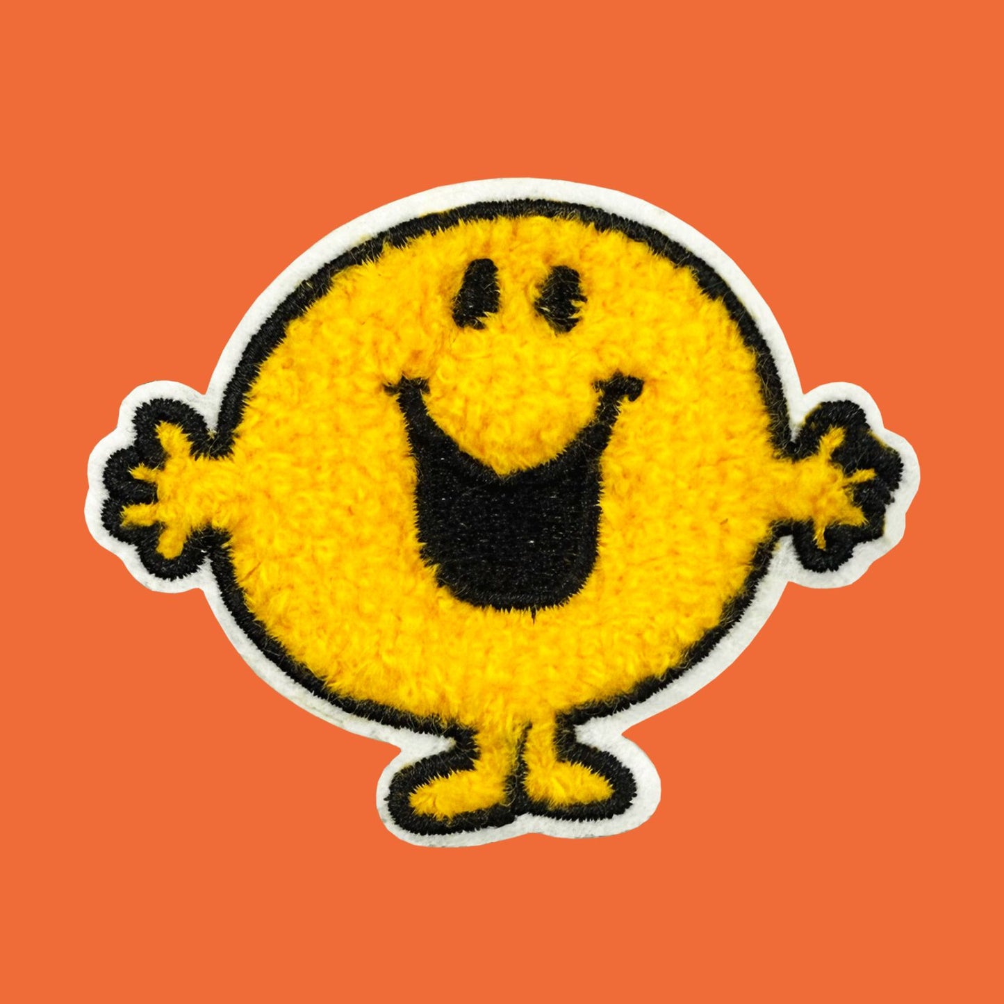 Decopatch Mr. Men Birthday Card Includes Removable Mr. Happy Patch
