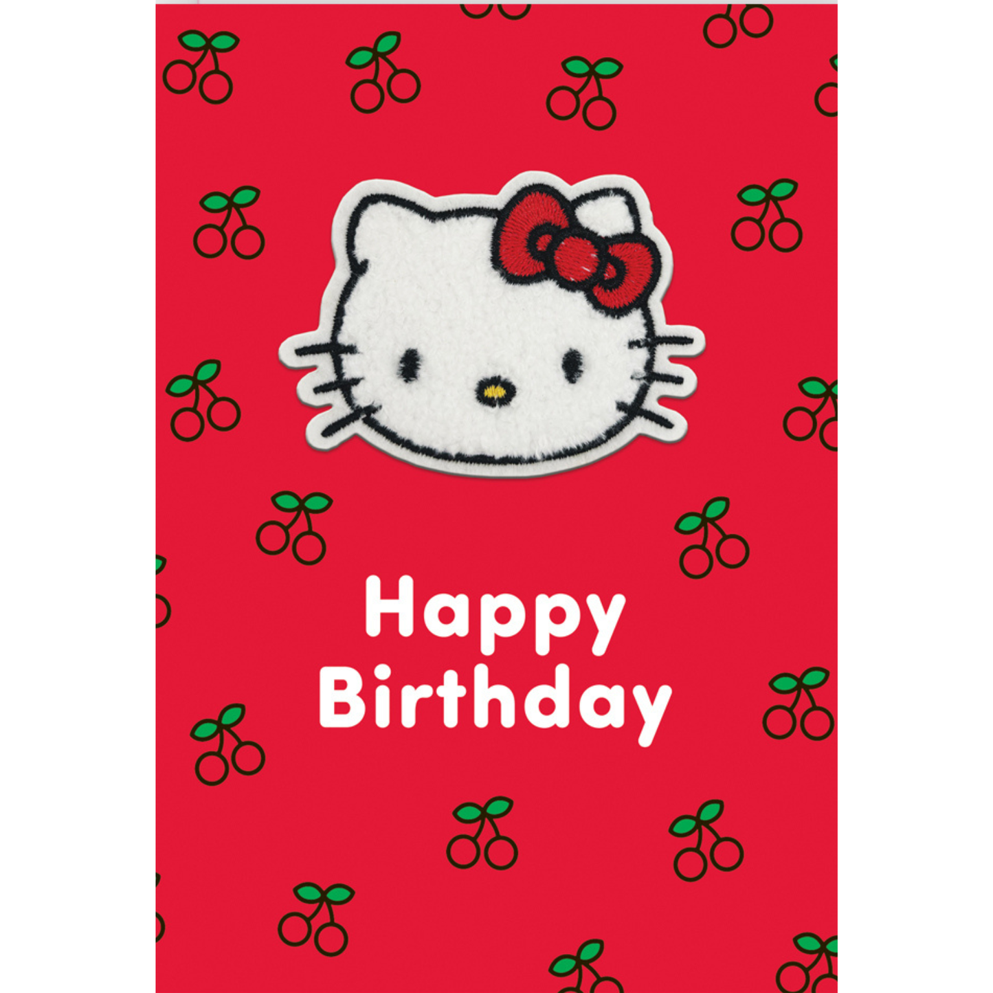 Decopatch Hello Kitty Birthday Card Includes Removable Hello Kitty Patch