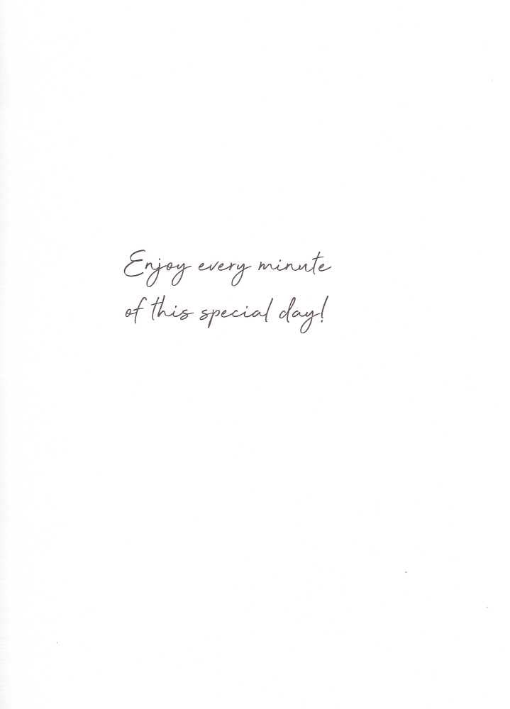 Love At Easter Time Rabbits Hand-Finished Easter Card