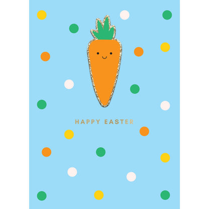 Decopatch Happy Easter Card Includes Removable Happy Carrot Patch