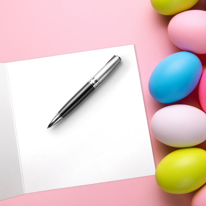 Happy Easter Cute Chick Photographic Easter Greeting Card