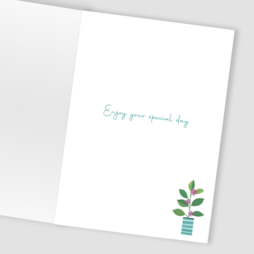 Today Is All About You Paw-Some Pooch Contemporary Birthday Card