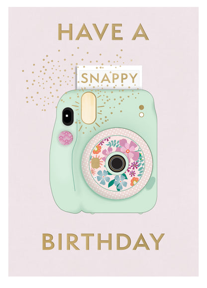 Have A Snappy Birthday Snap-tastic Fun! Contemporary Birthday Card