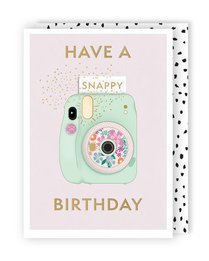 Have A Snappy Birthday Snap-tastic Fun! Contemporary Birthday Card