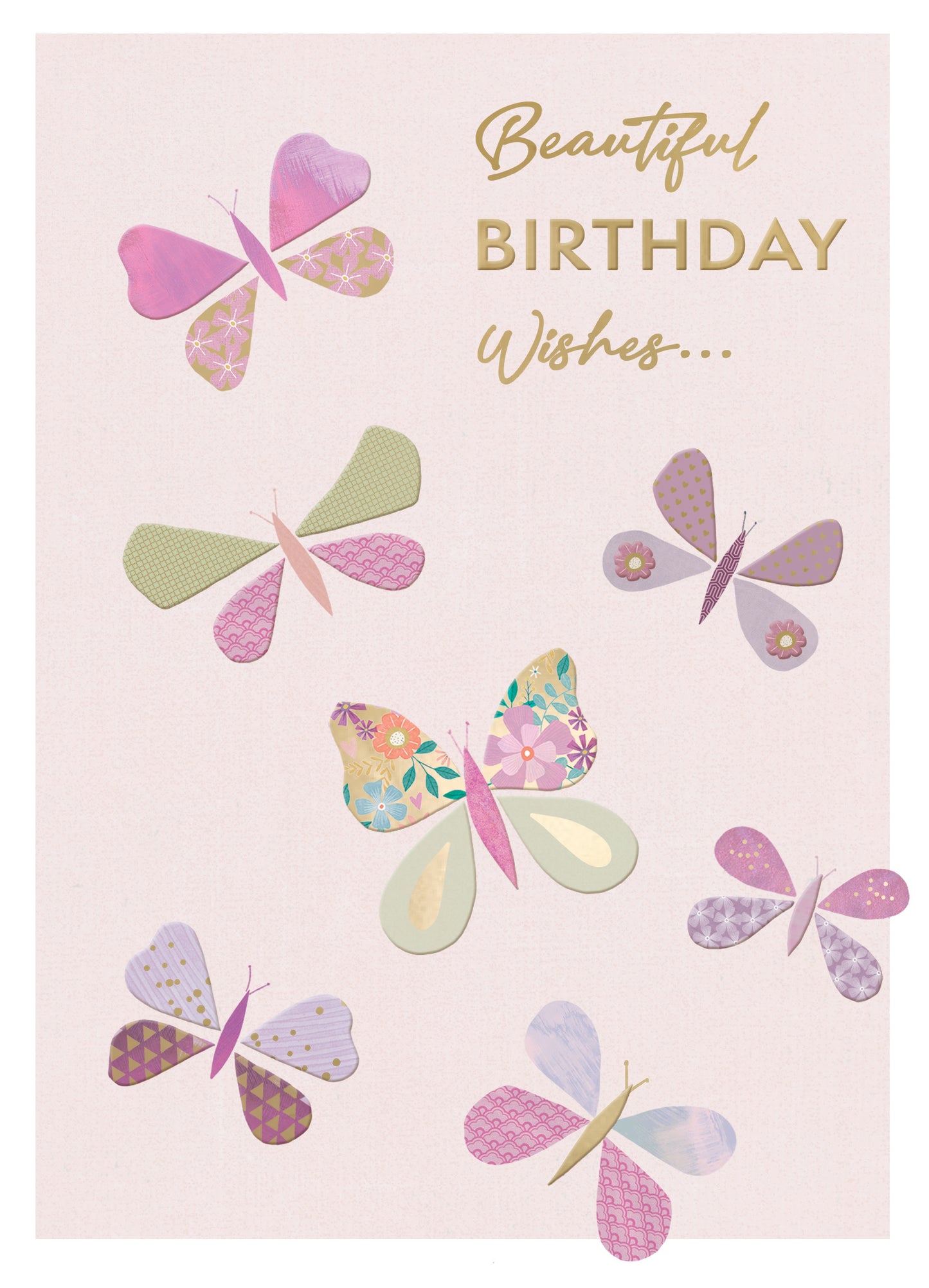 Beautiful Birthday Wishes Butterfly-Tastic! Contemporary Birthday Card