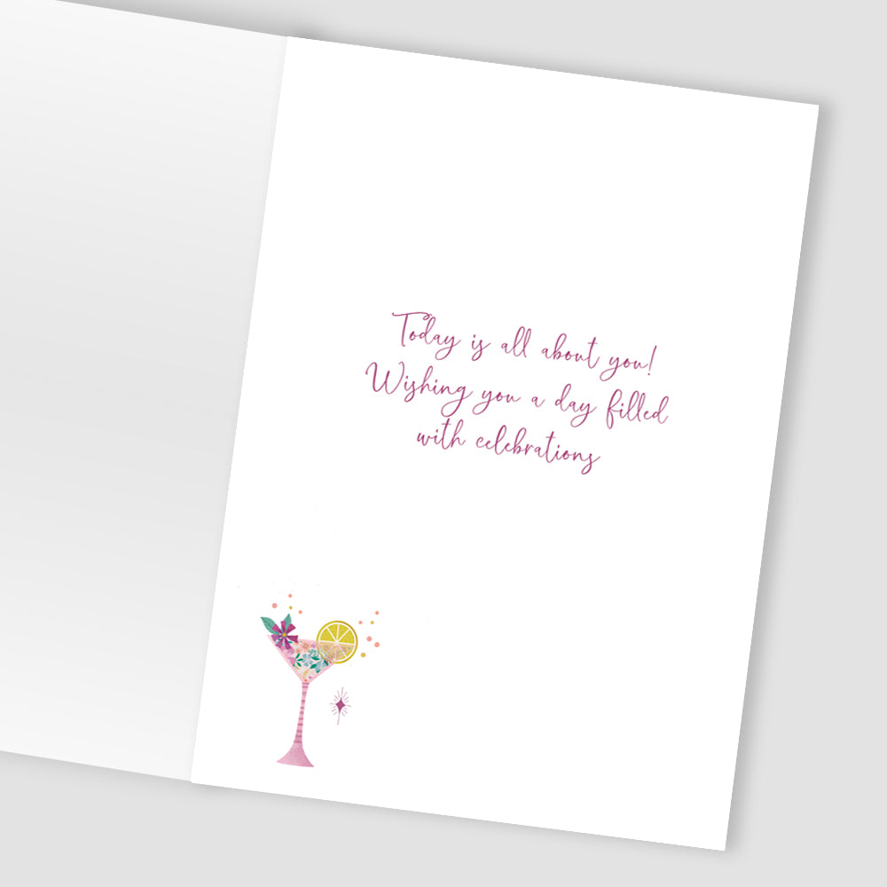 Age 18 Birthday Girl 18th Sweet Celebrations! Contemporary Birthday Card