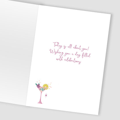 Age 18 Birthday Girl 18th Sweet Celebrations! Contemporary Birthday Card