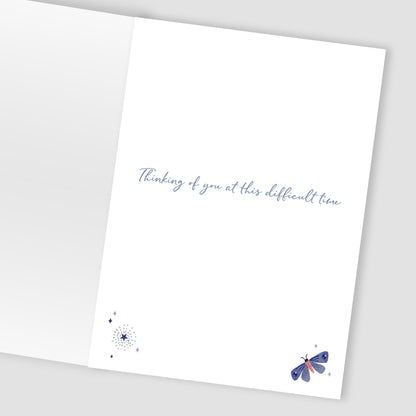With Sympathy Let Memories Guide You Thinking Of You Greeting Card