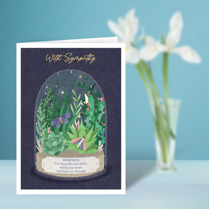 With Sympathy Let Memories Guide You Thinking Of You Greeting Card