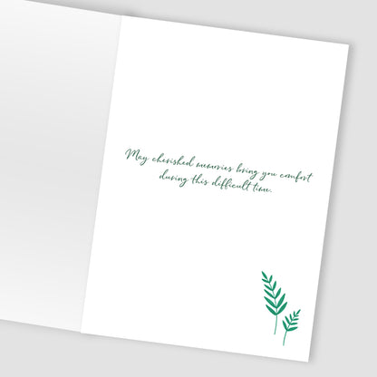 On The Loss Of Your Dad He Loved Life In Sympathy Greeting Card