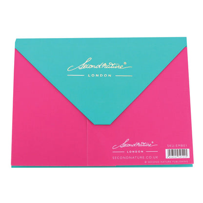 Assorted Greeting Card Box of 12 Birthday & Blank Cards In Keepsake Envelope Box