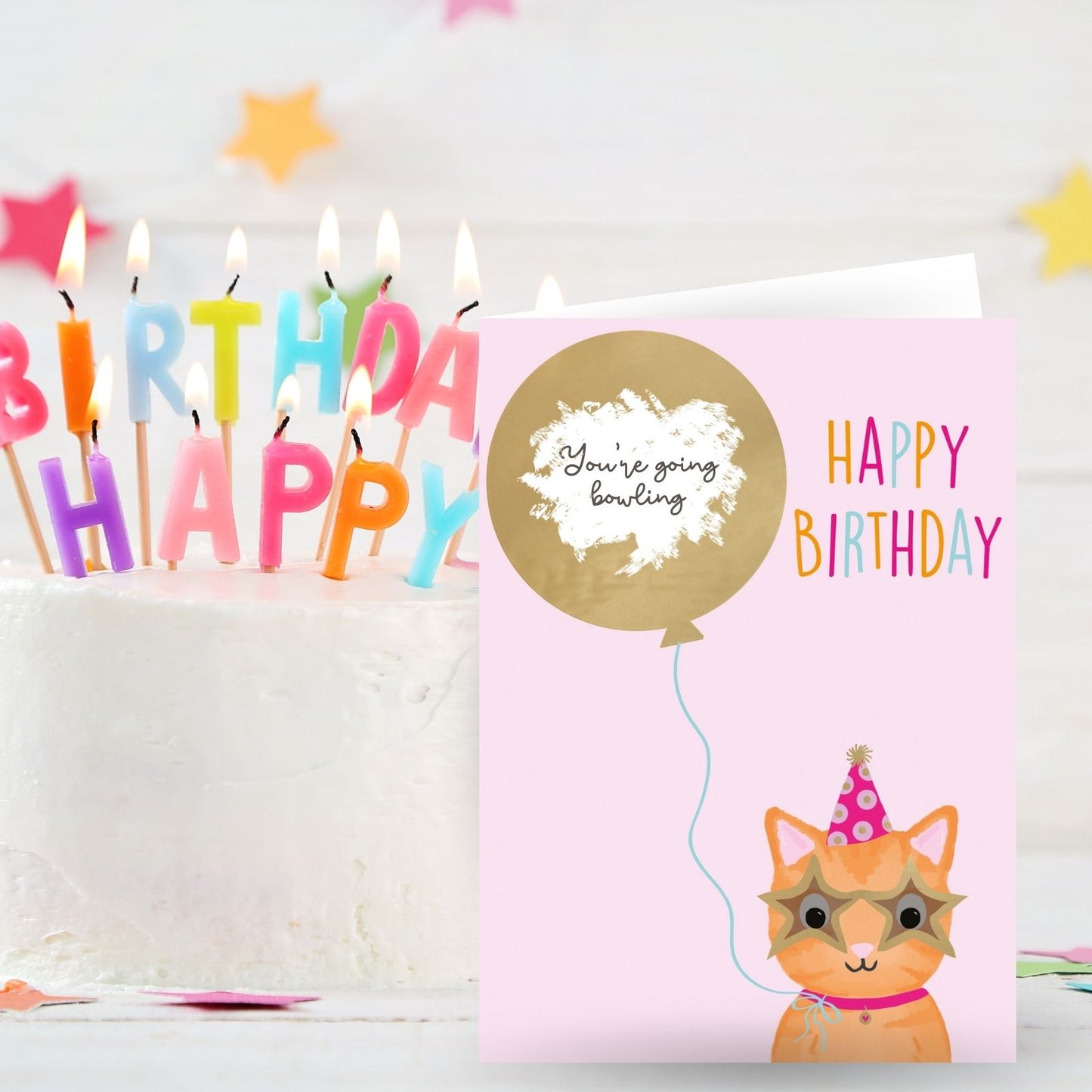 Mystery Message Cat Scratch-To-Reveal Secret Message Birthday Card
