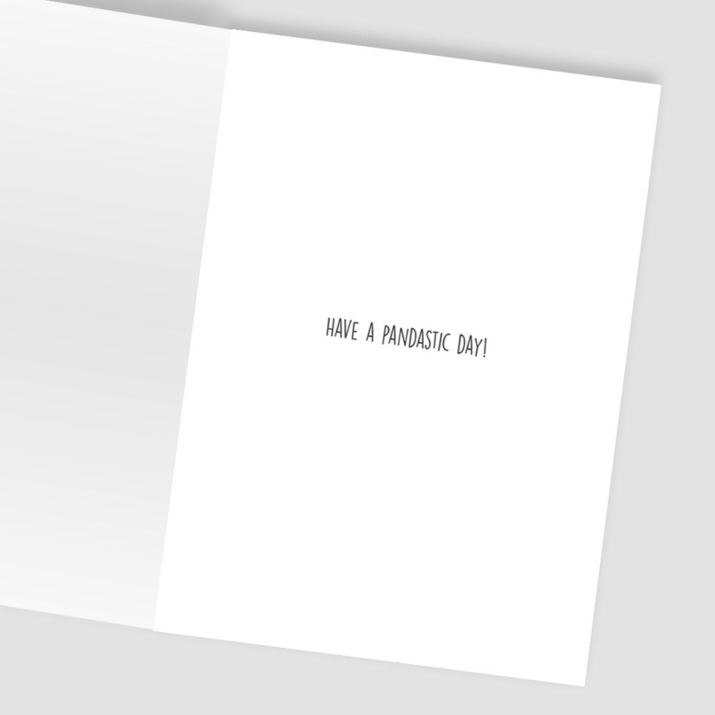 Mystery Message Panda Scratch-To-Reveal Secret Message Birthday Card