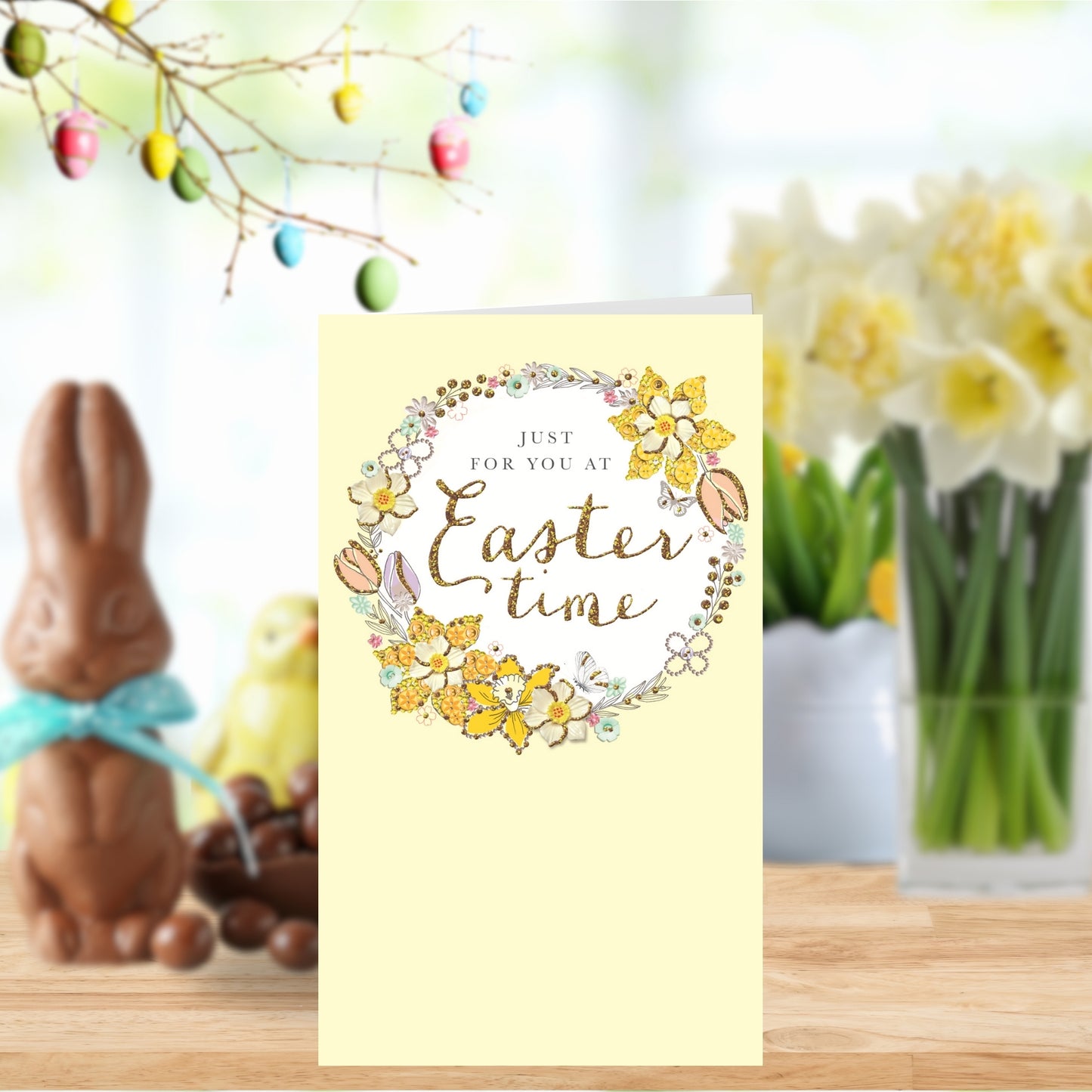 Just For You At Easter Time Money Wallet Easter Greeting Card