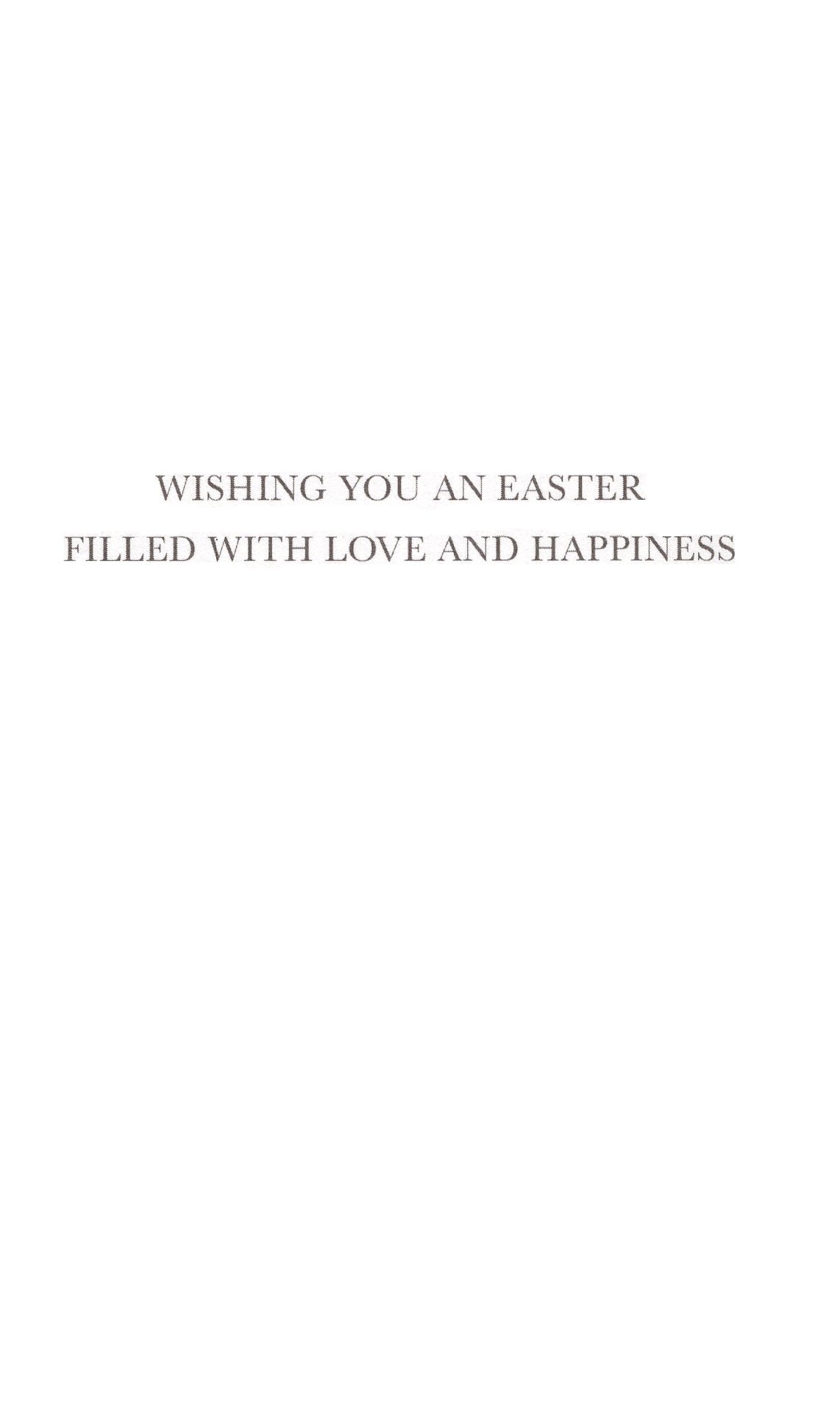 Just For You At Easter Time Money Wallet Easter Greeting Card