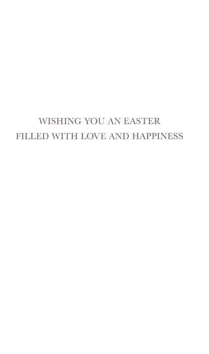 Just For You At Easter Time Money Wallet Easter Greeting Card