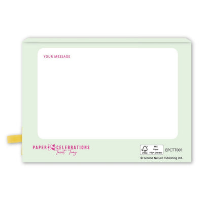 Pop Up Card & Chocolate Treat Tray Easter Wishes Easter Card & Gift