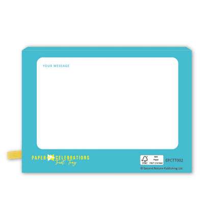 Pop Up Card & Chocolate Treat Tray Hoppy Easter Bunny Easter Card & Gift