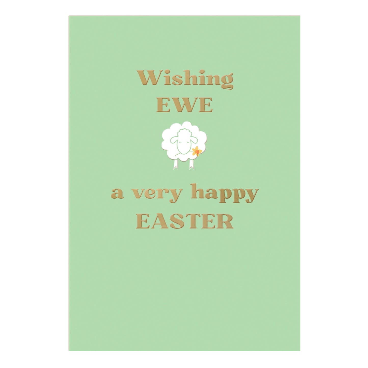 Pack of 5 Wishing Ewe Happy Easter Hospice UK Charity Easter Cards