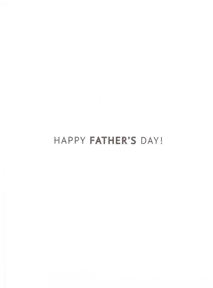 Dad You're Ace Foiled Embellished Father's Day Card