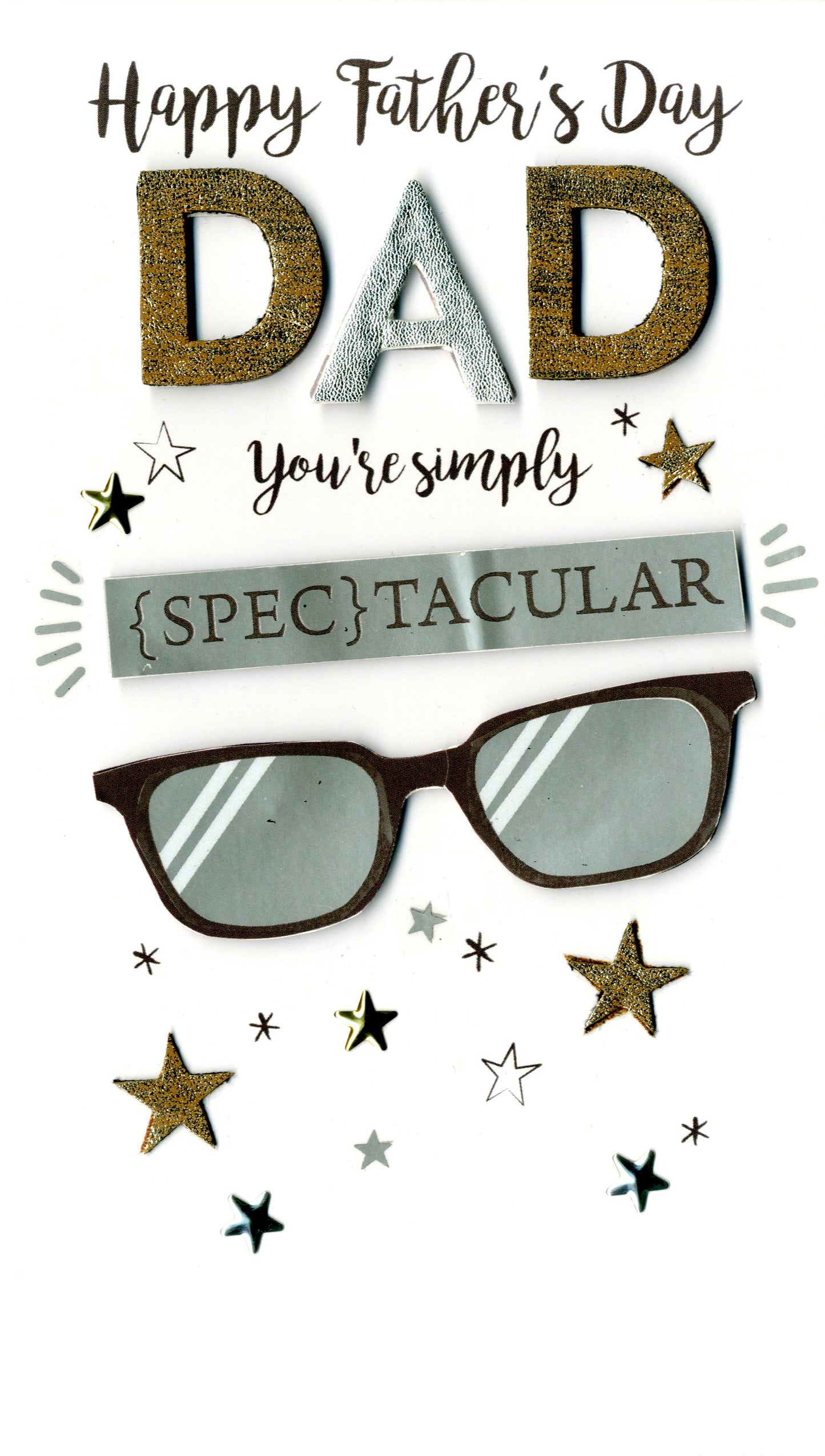 Simply Spectacular Dad Father's Day Card