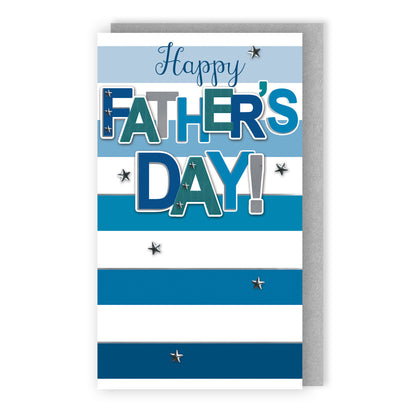 Hand-Finished Happy Father's Day Card Thank You For All You Do Embellished Card