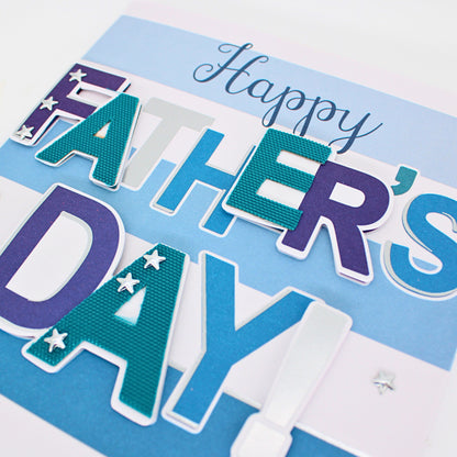 Hand-Finished Happy Father's Day Card Thank You For All You Do Embellished Card