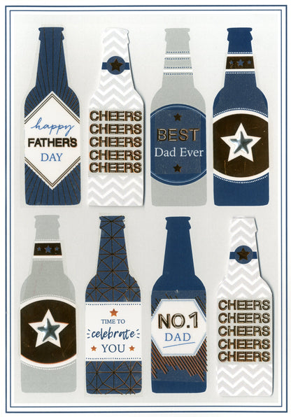 Cheers No.1 Dad Father's Day Card