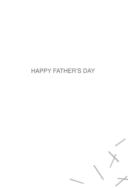 Dad You've Nailed It Day Dad! Father's Day Contemporary Greeting Card