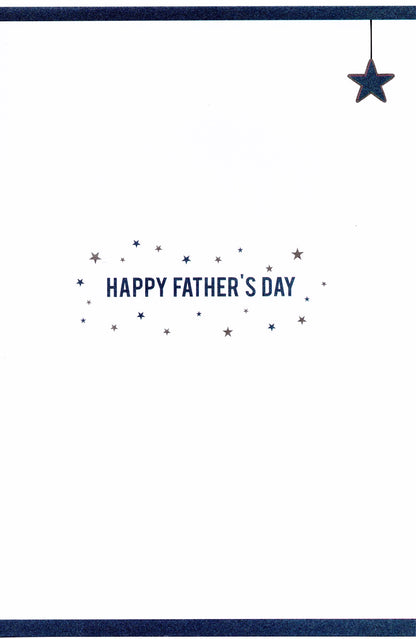 Thanks Dad For Everything Embellished Father's Day Card