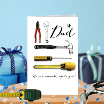 Dad No One Measures Up To You Joie De Vivre Father's Day Card